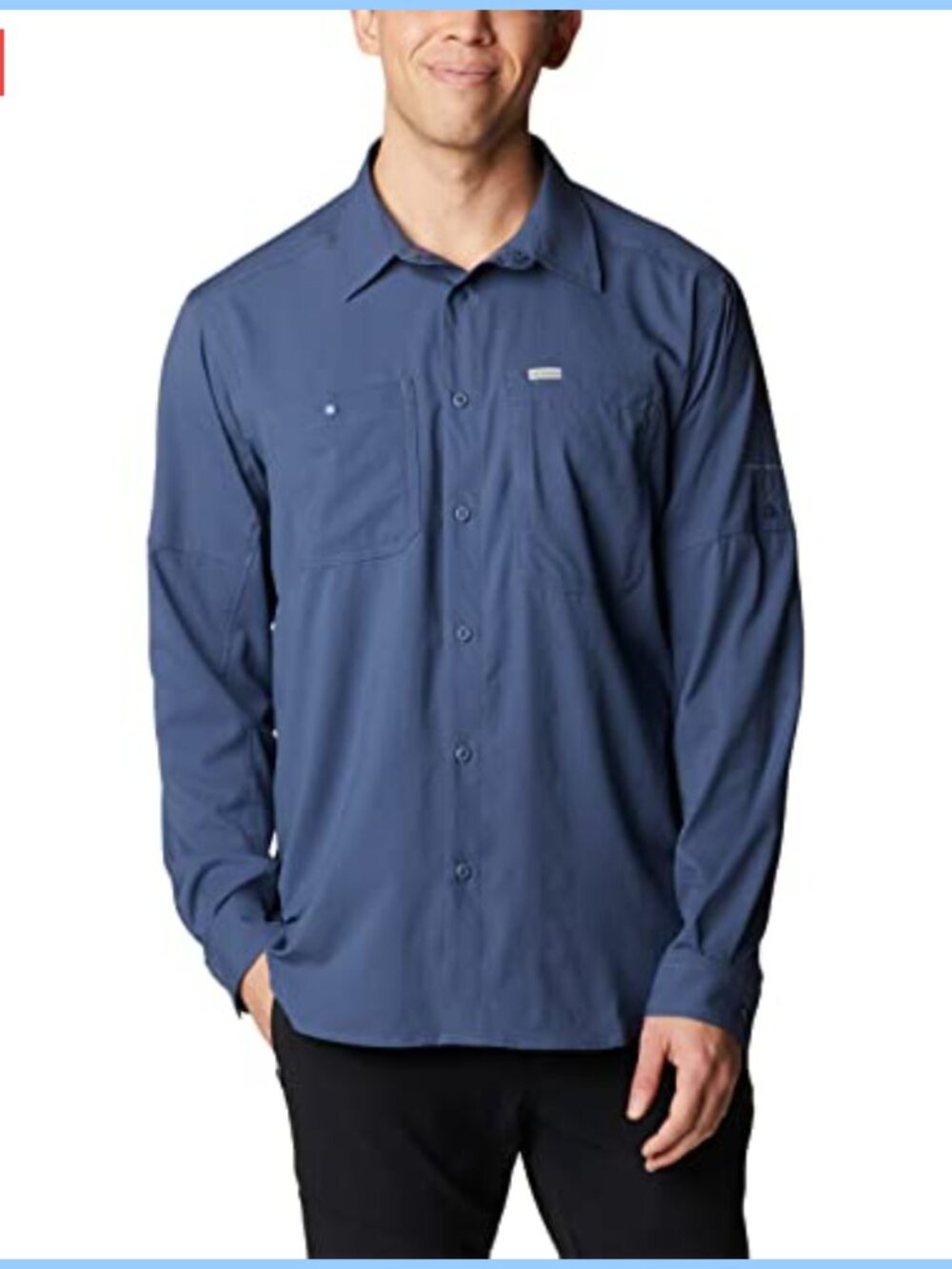 Columbia Silver Ridge Utility Lite Long Sleeve Shirt 100% Recycled Polyester